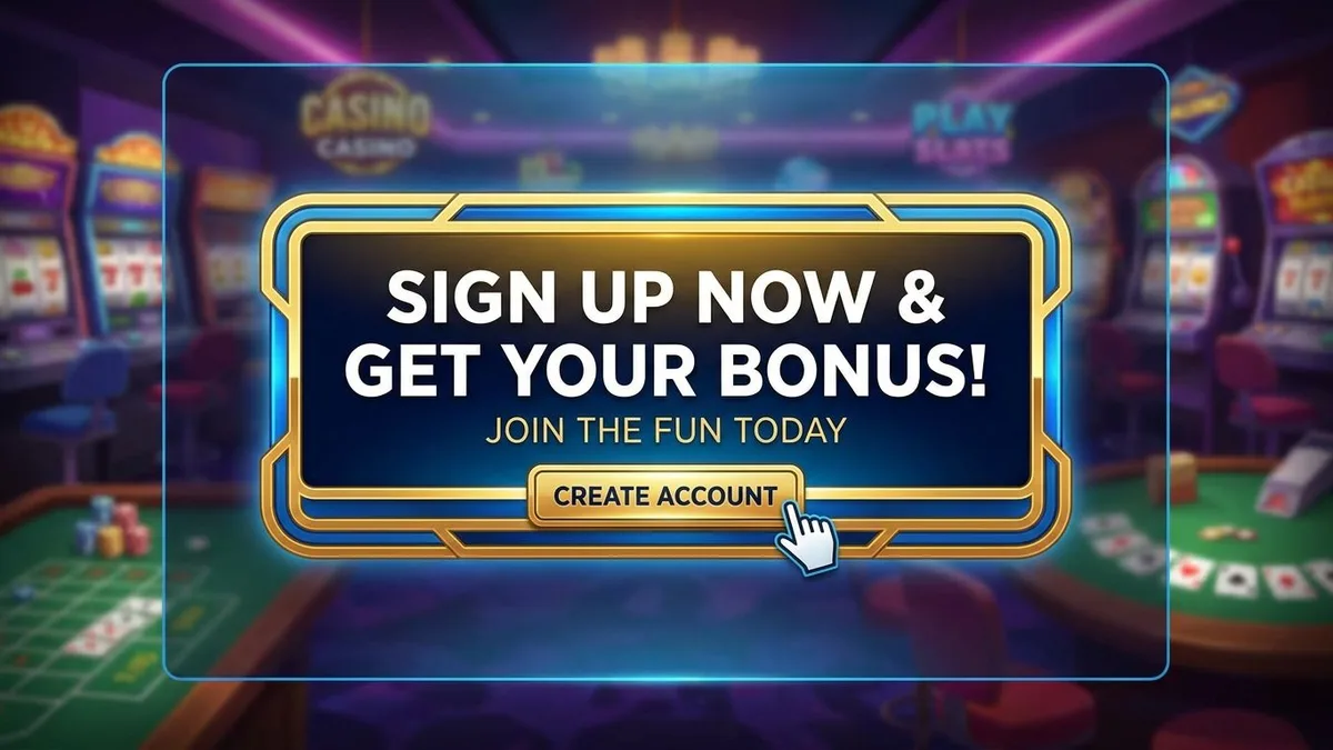 Registrering med bonus